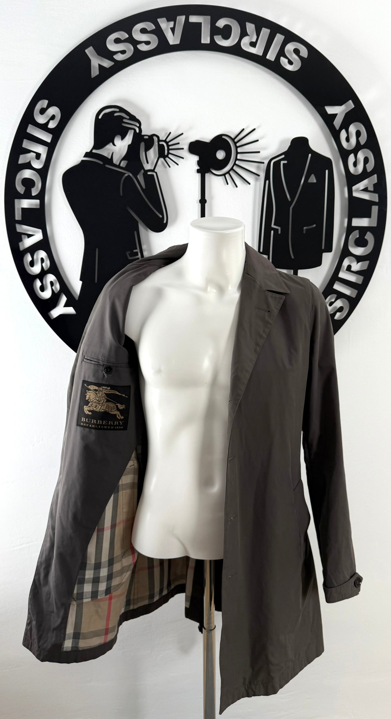 Gabardina Burberry (S)