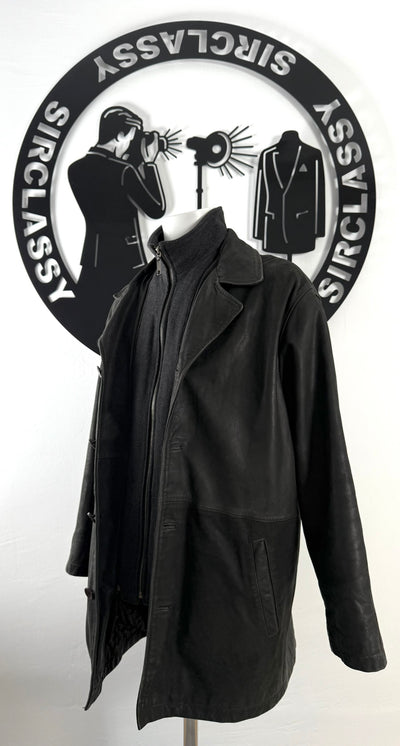 Abrigo de piel Pierre Cardin (L)