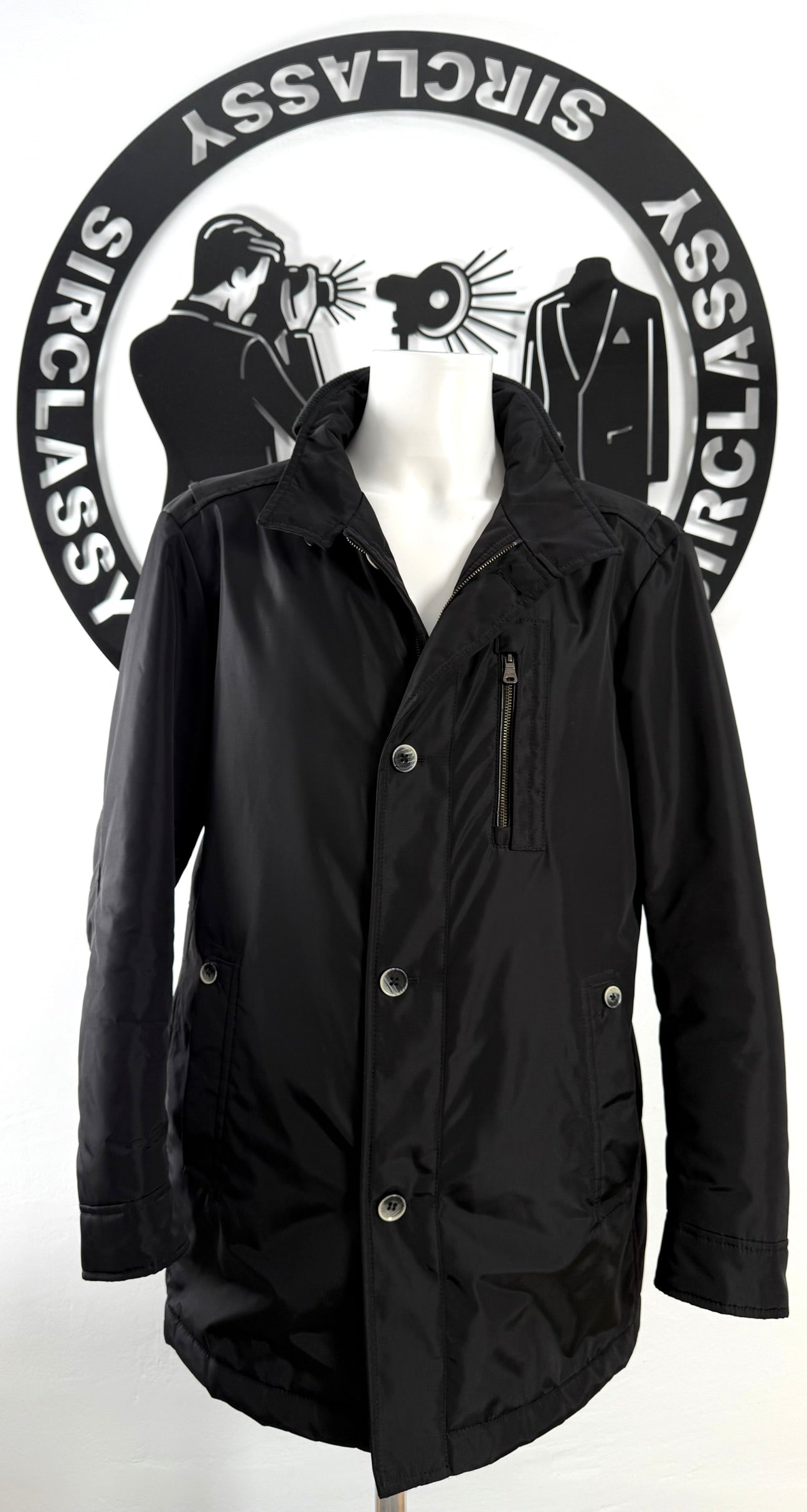Abrigo Hugo Boss (XL)