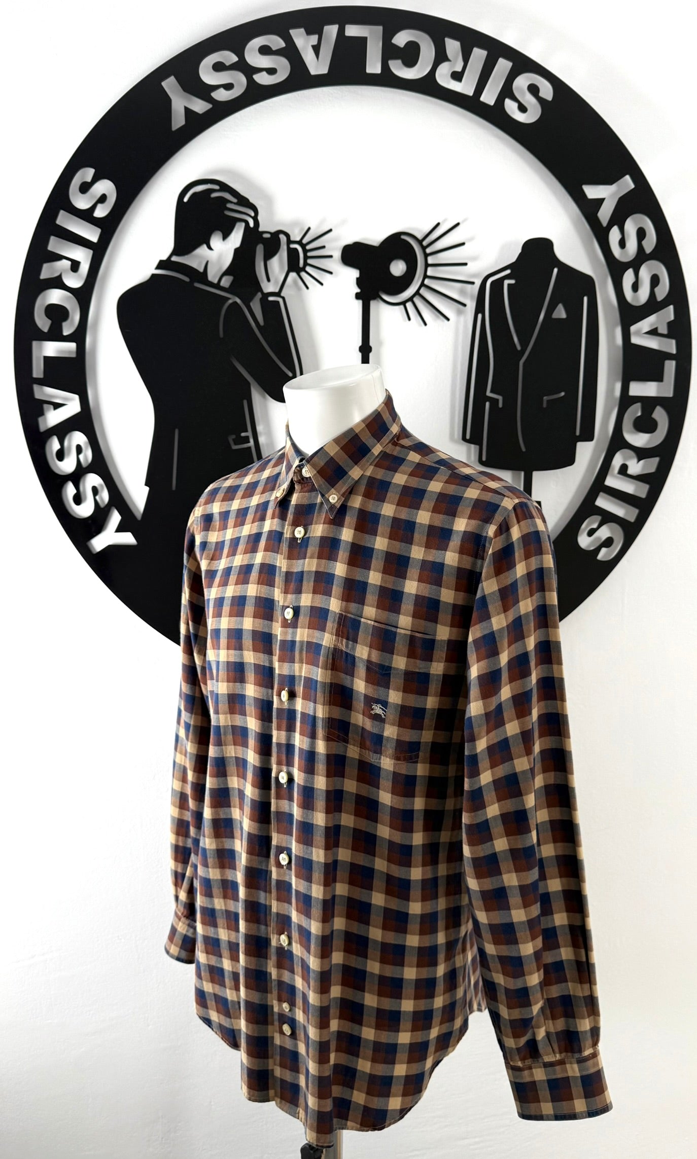 Camisa Burberry (M)