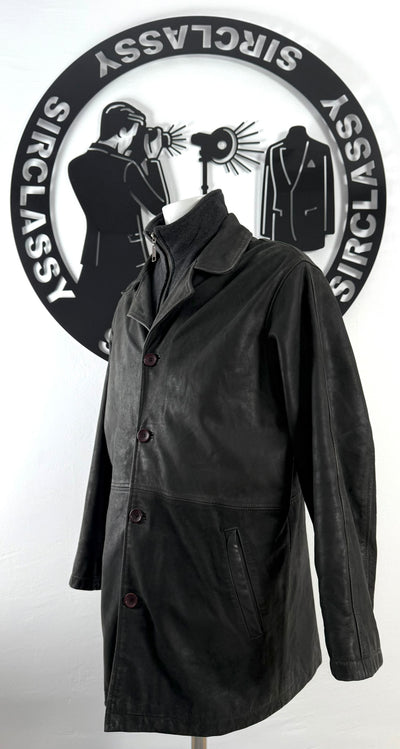 Abrigo de piel Pierre Cardin (L)