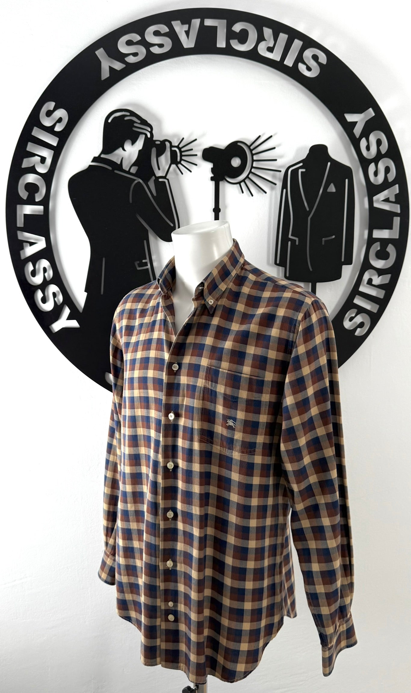Camisa Burberry (M)