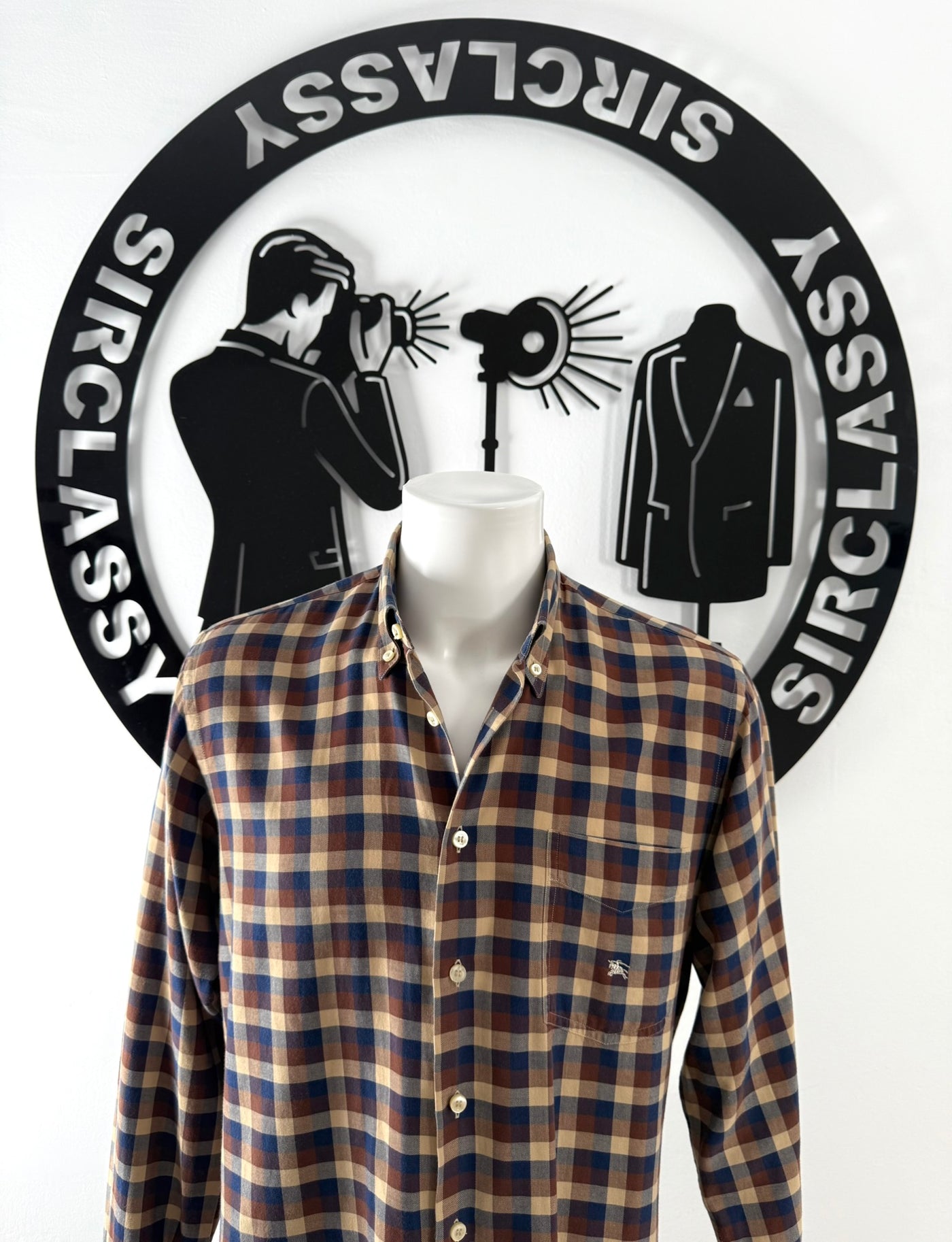 Camisa Burberry (M)