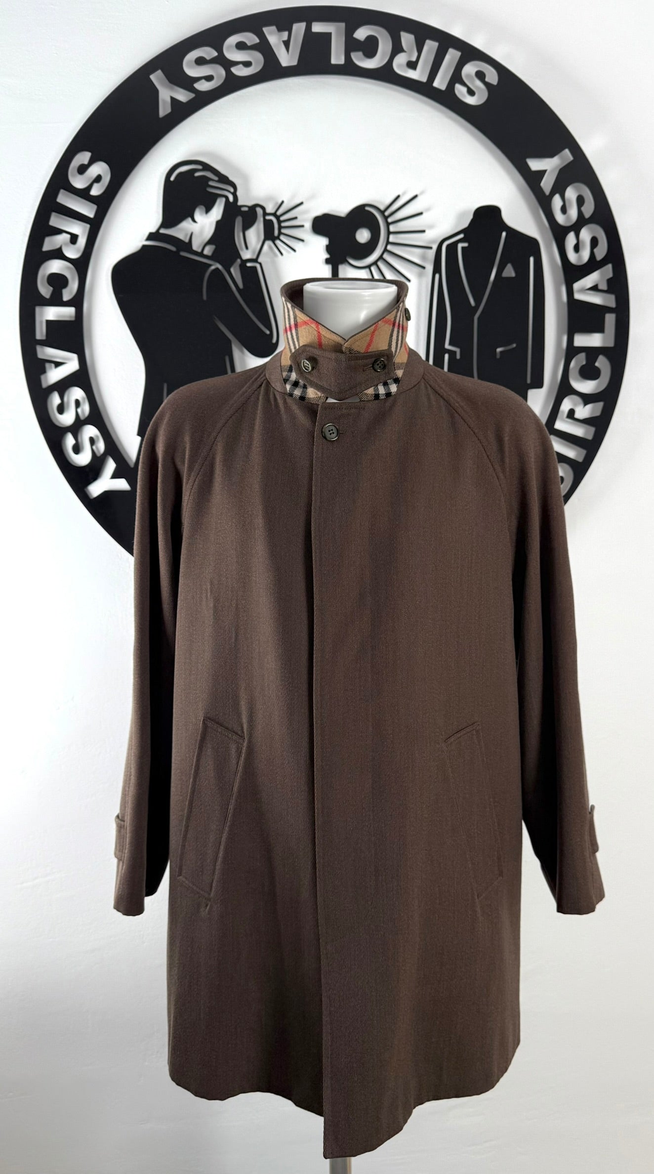 Abrigo Burberry (L)