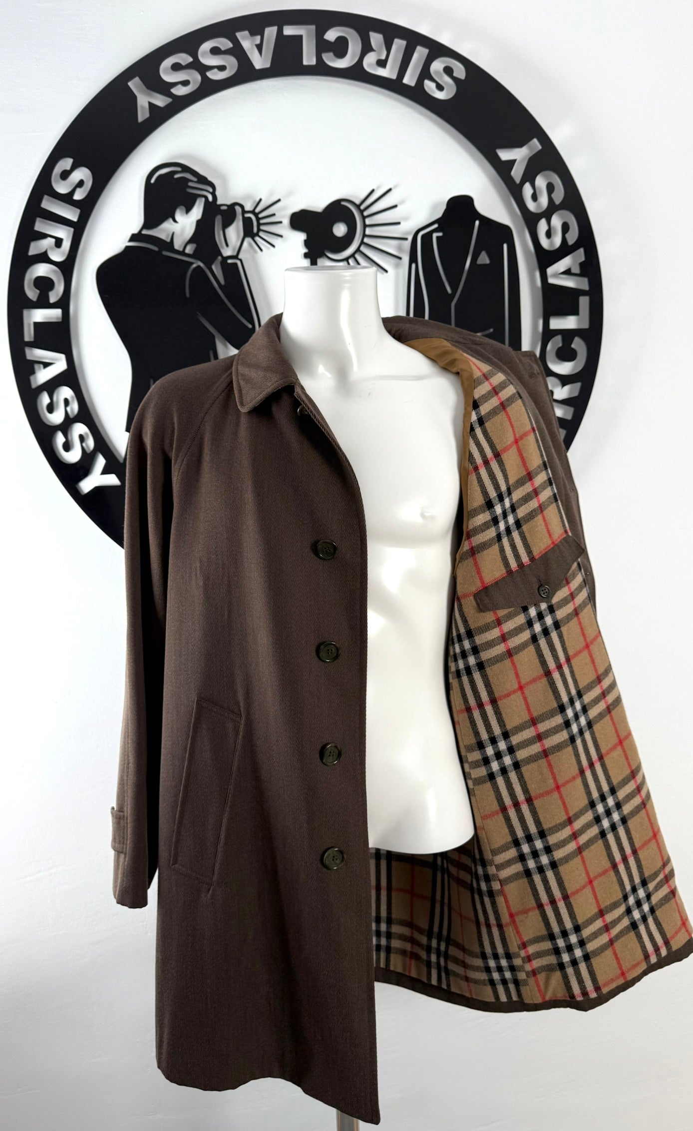 Abrigo Burberry (L)