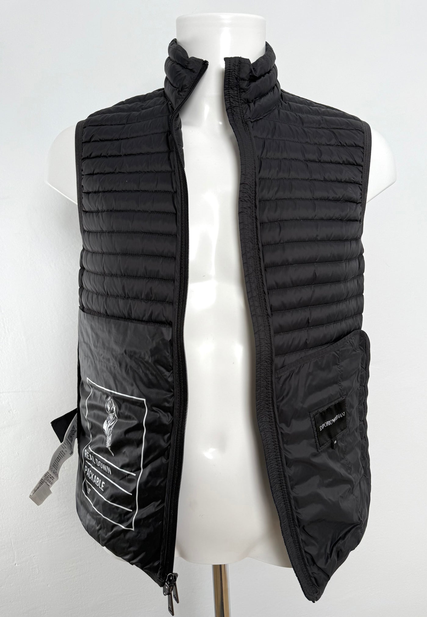 Chaleco de plumas Armani (S)