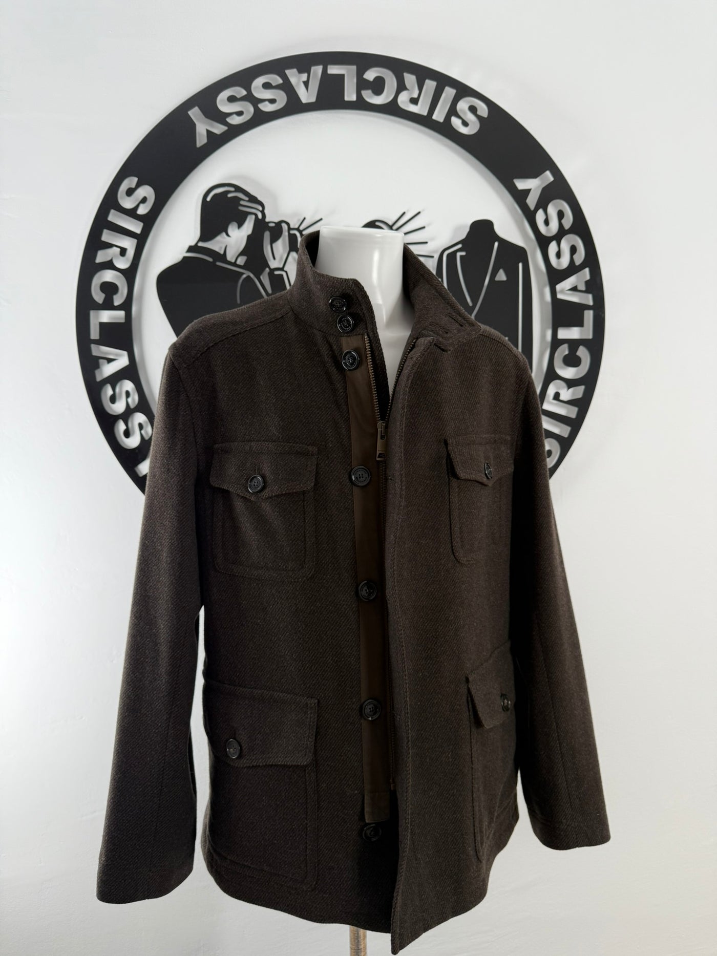 Abrigo Burberry (XL)