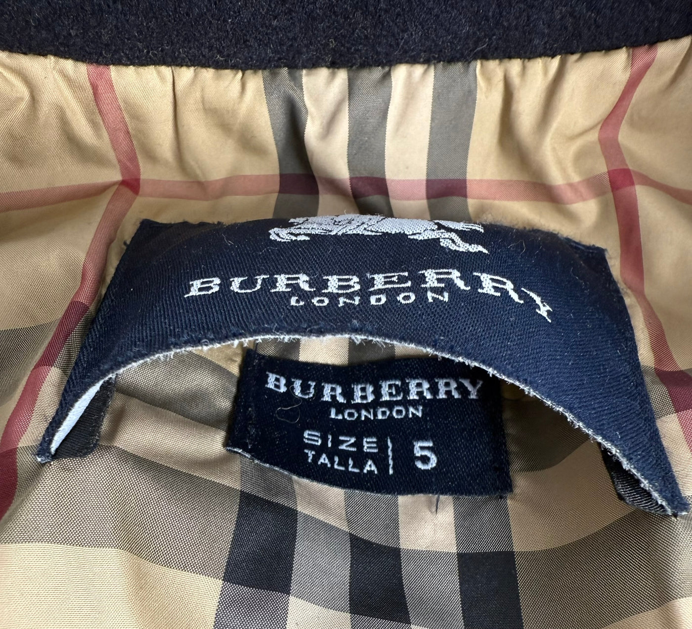 Abrigo Burberry (L)