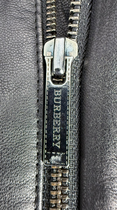 Abrigo de piel Burberry (L)