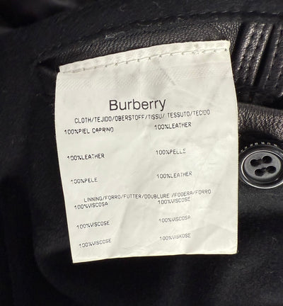 Abrigo de piel Burberry (L)