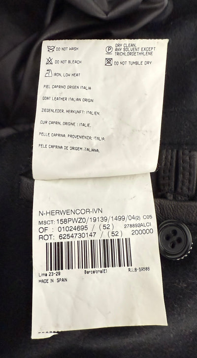 Abrigo de piel Burberry (L)