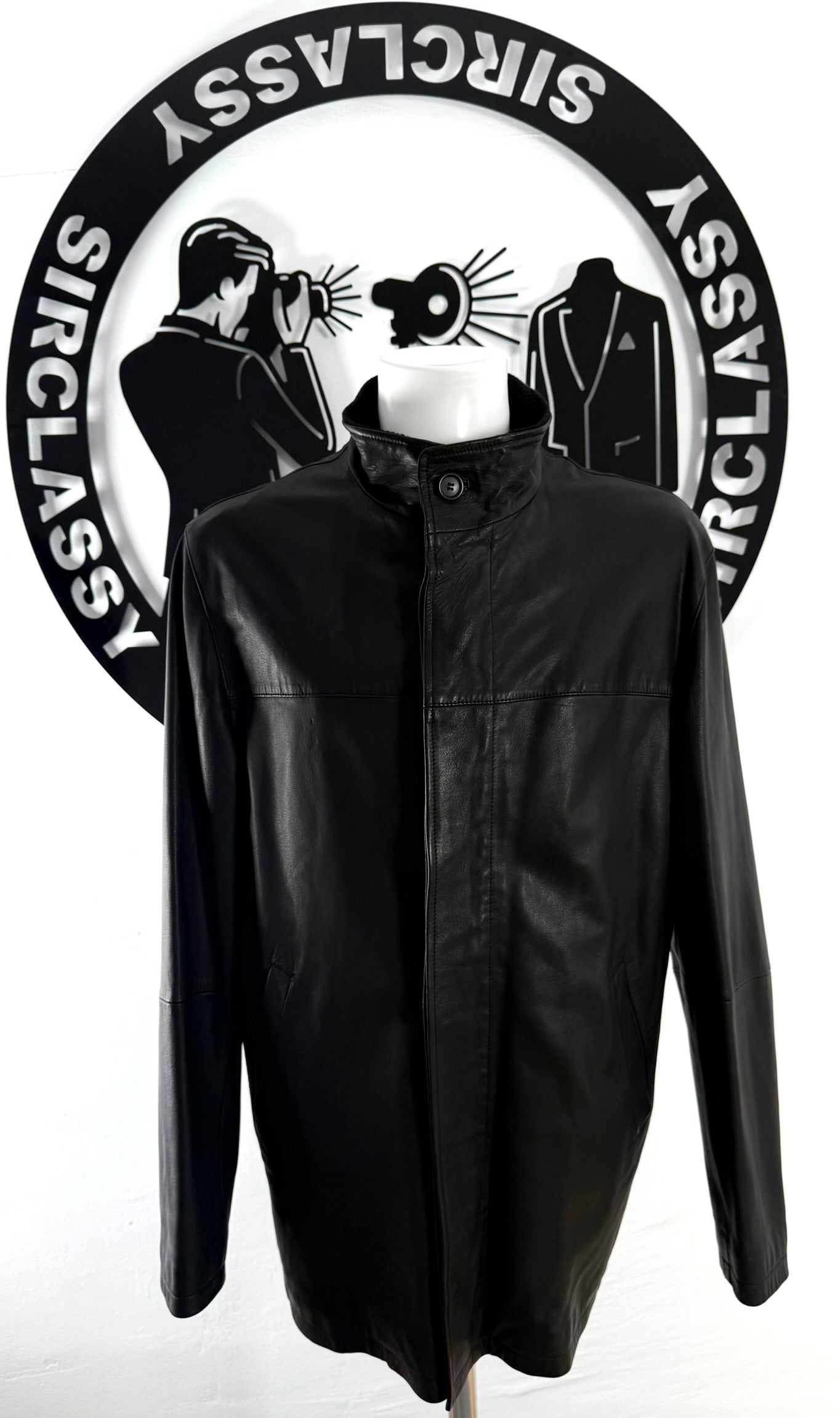 Abrigo de piel Burberry (L)