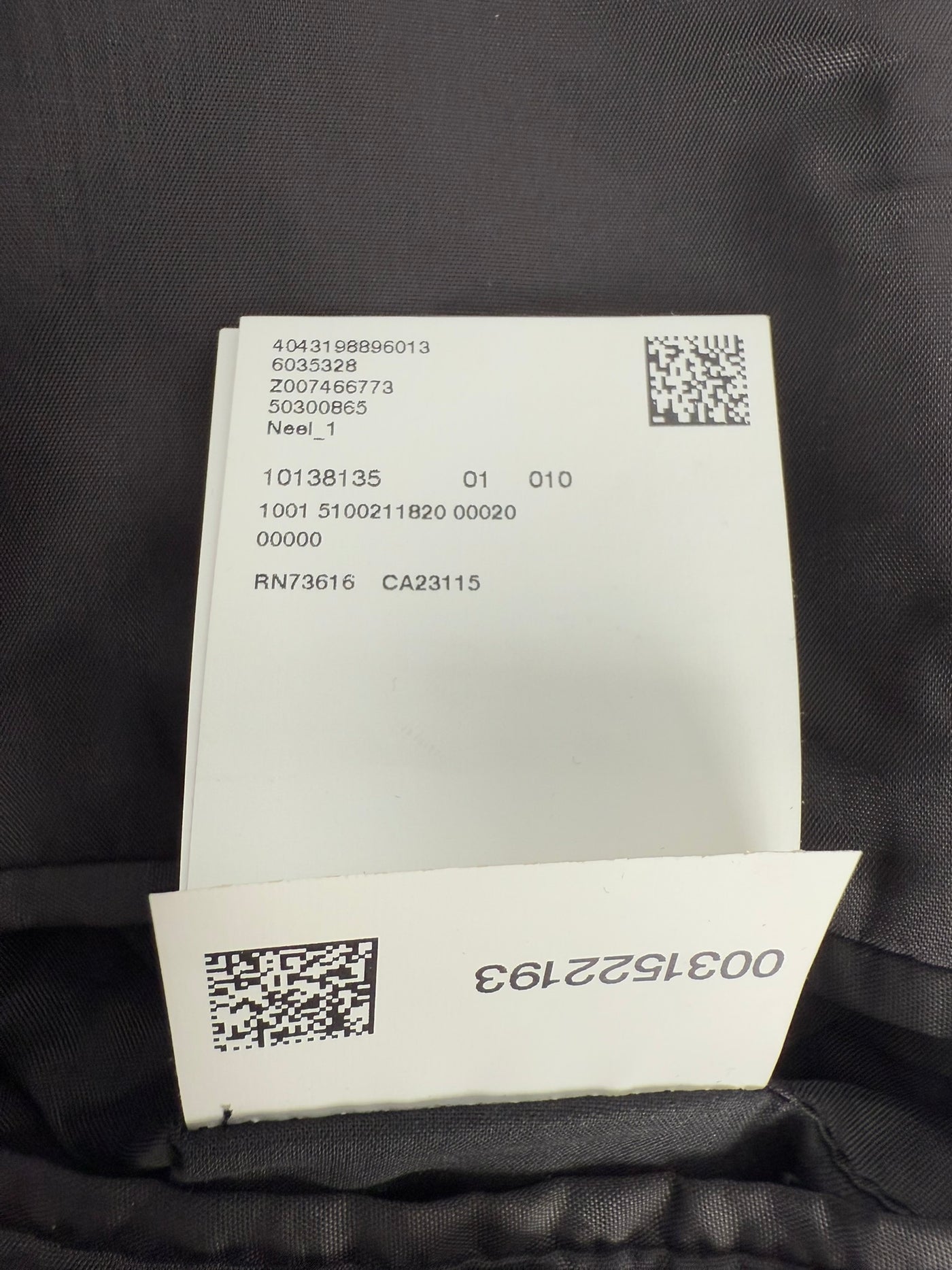 Abrigo Hugo Boss (L)