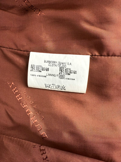 Traje de falda Burberry (L)