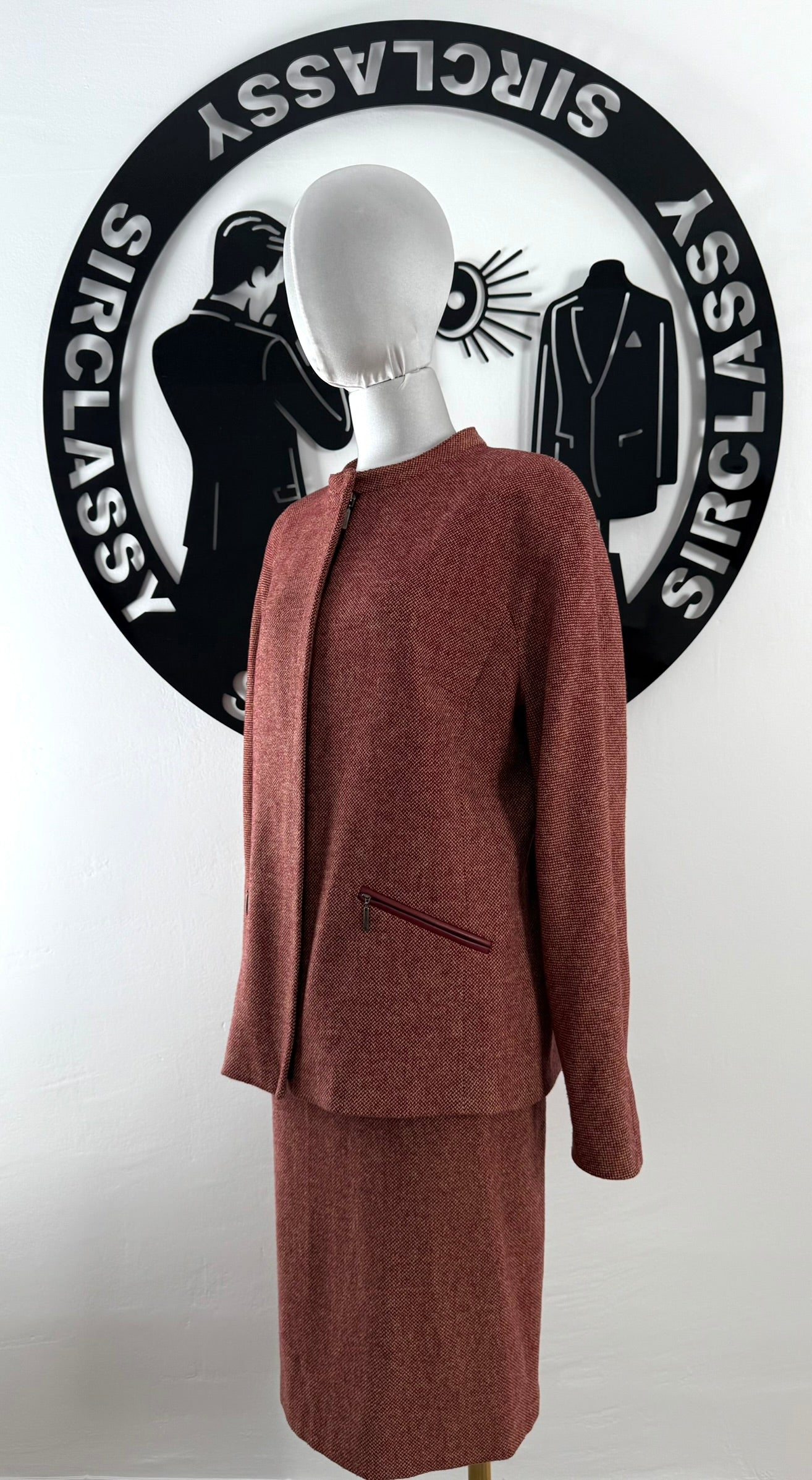 Traje de falda Burberry (L)