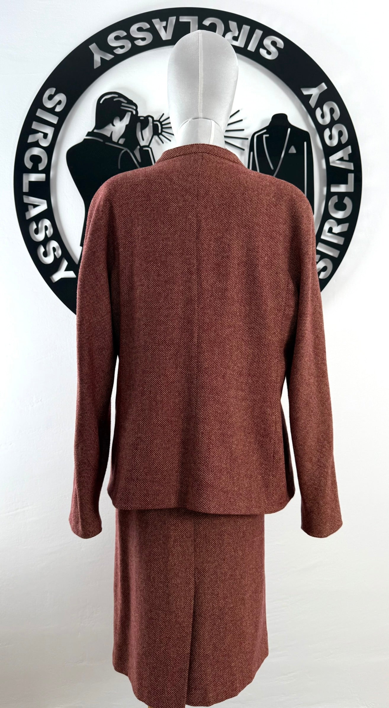 Traje de falda Burberry (L)