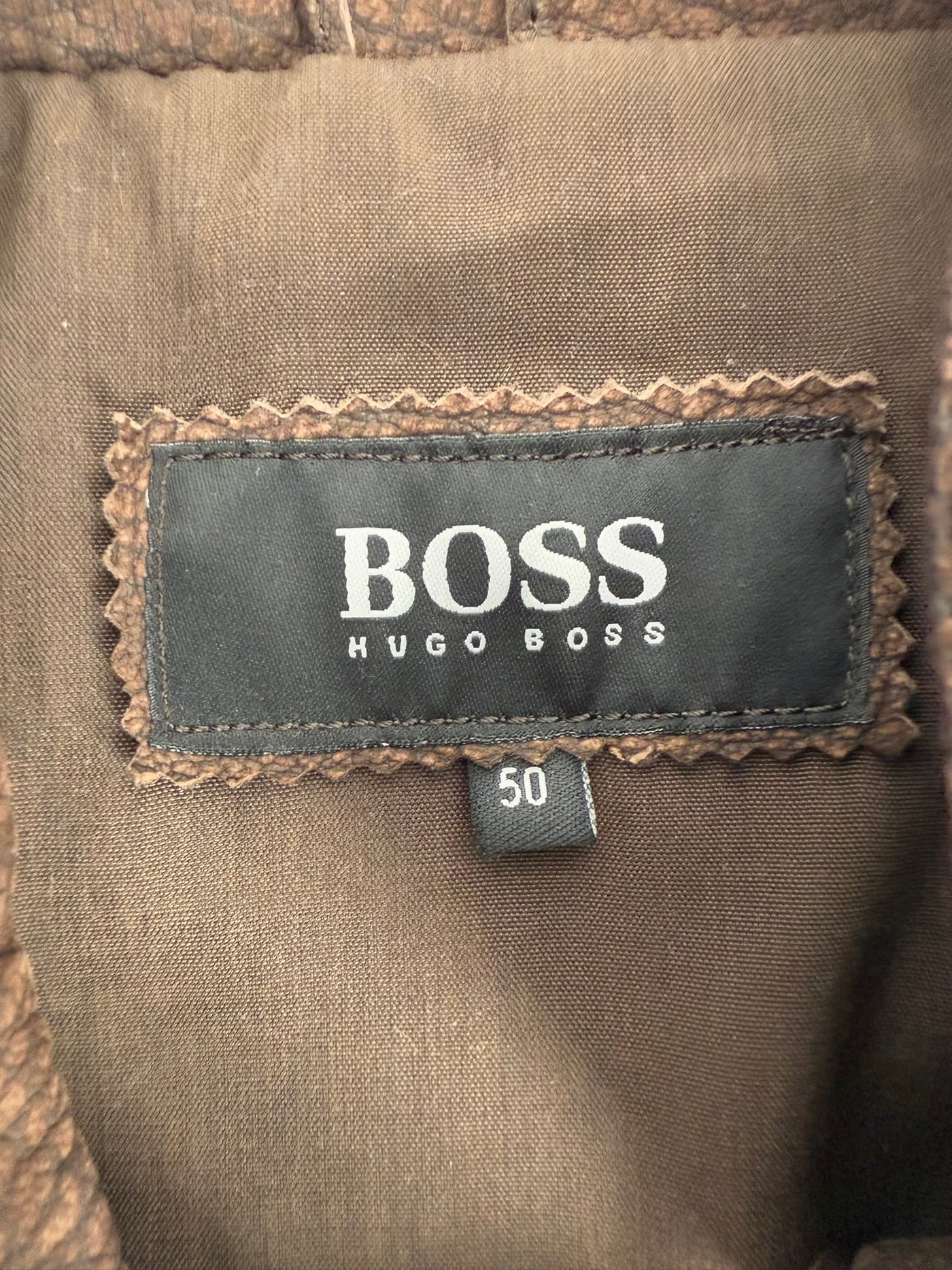 Abrigo de piel Hugo Boss (M)