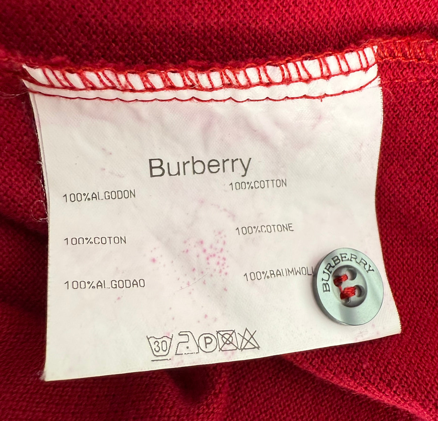 Polo Burberry (XXL)