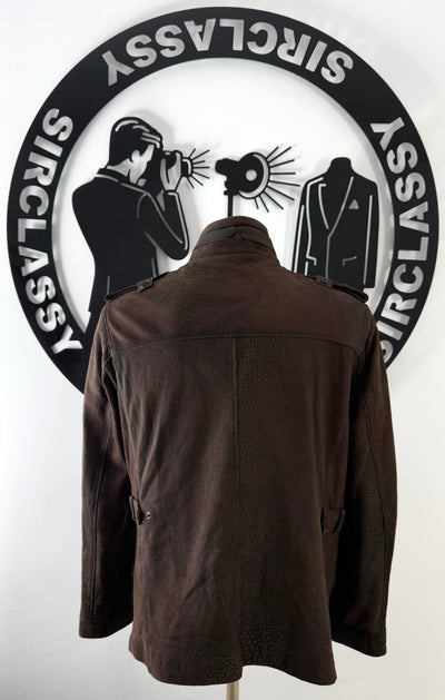 Abrigo de piel Hugo Boss (M)