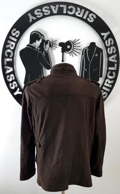 Abrigo de piel Hugo Boss (M)