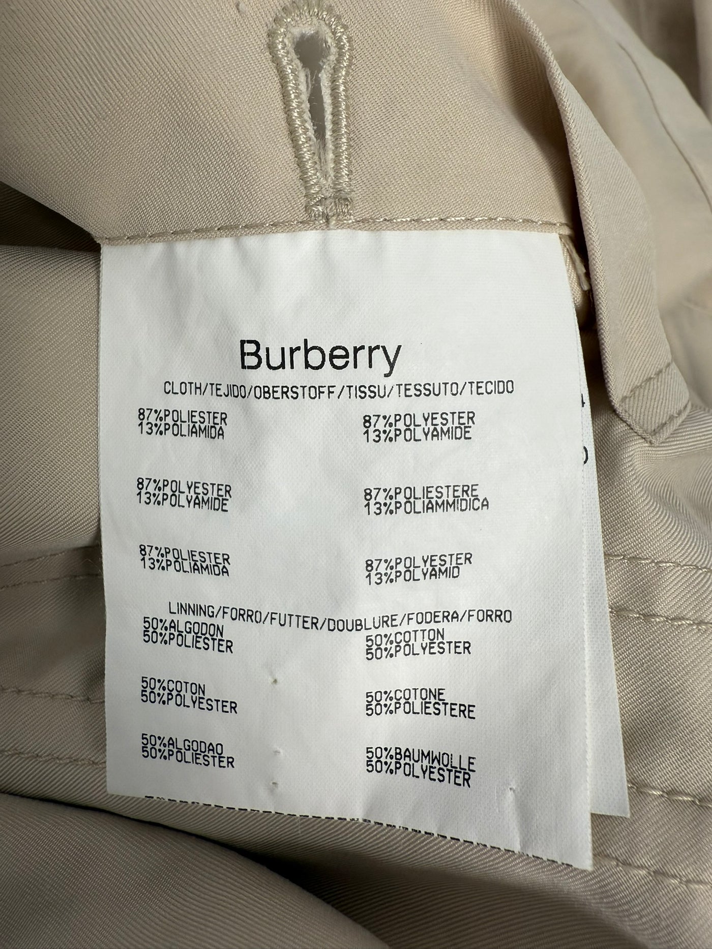 Cazadora Burberry (XXL)