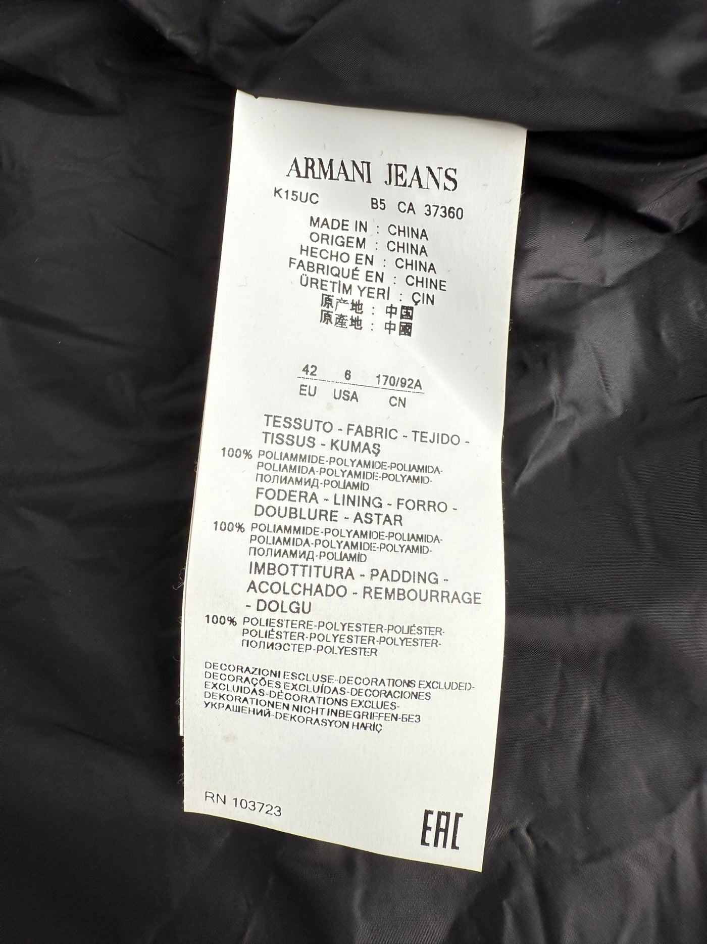 Abrigo Armani (M)