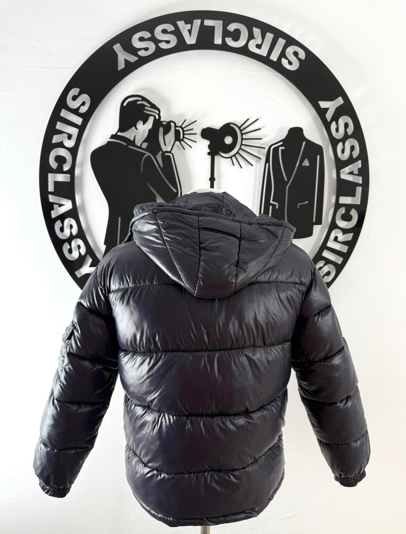 Abrigo de plumas Moncler (M)