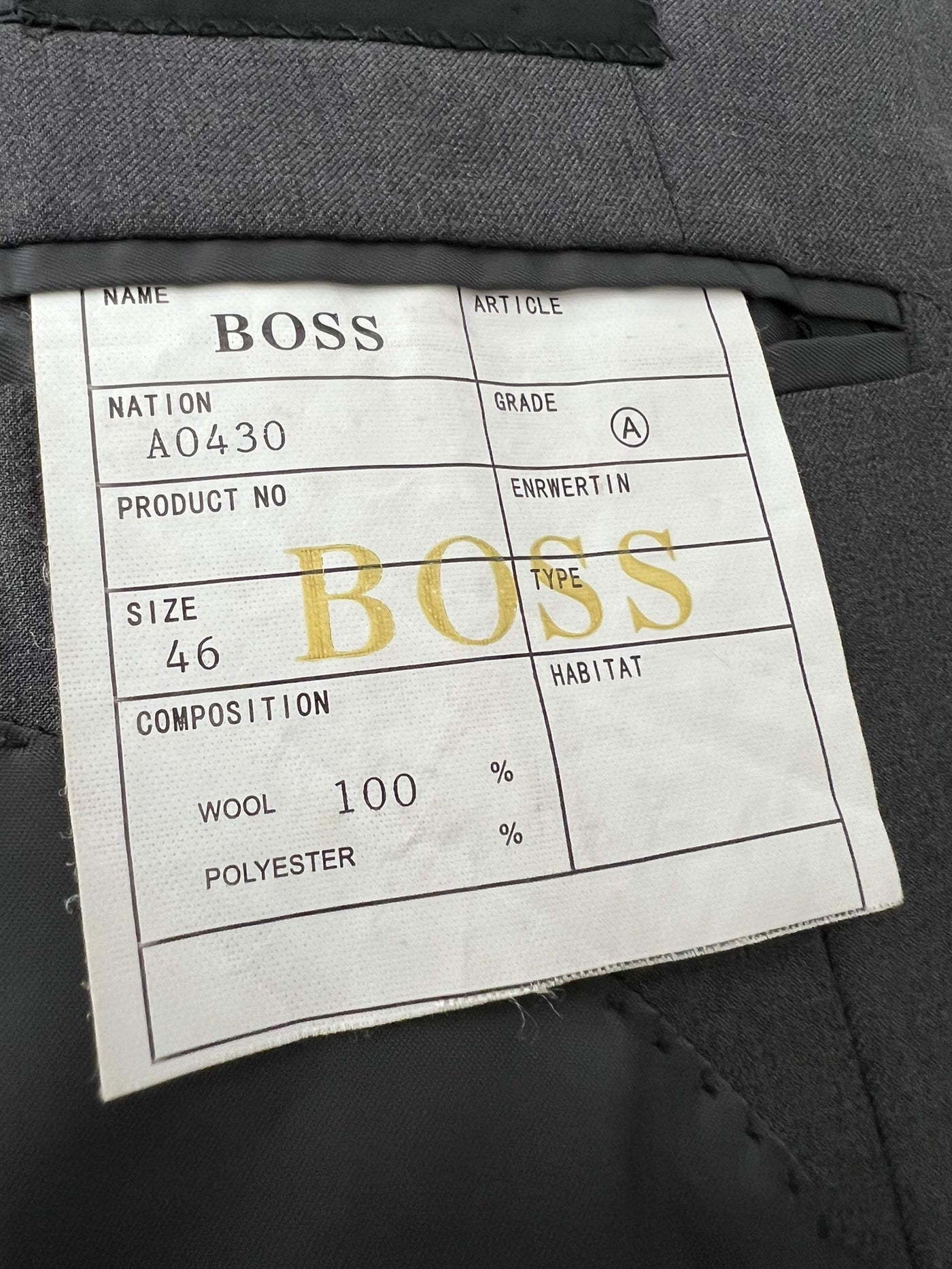 Chaqueta Hugo Boss (M)