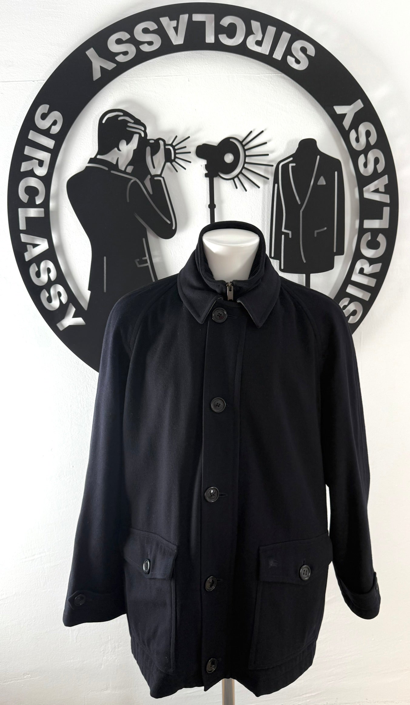 Abrigo Burberry (XL)