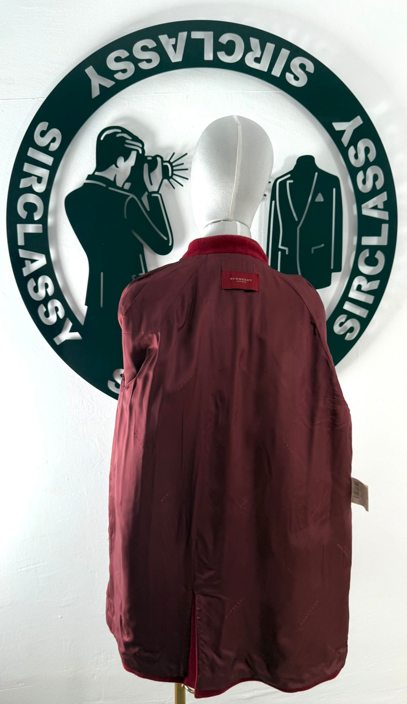 Abrigo Burberry (L)