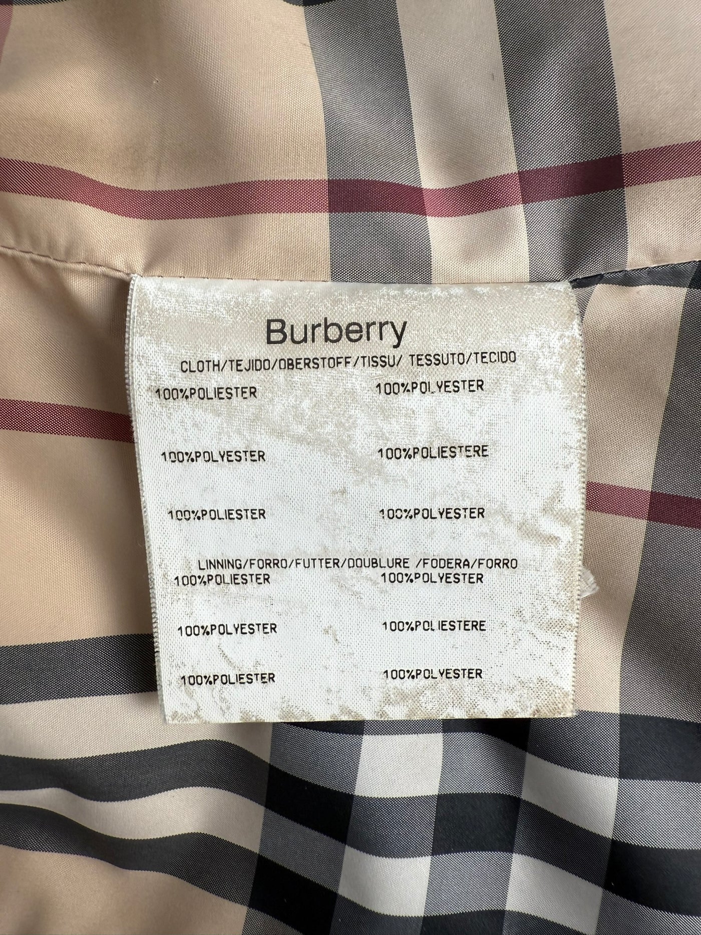 Cazadora Burberry (L)