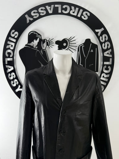 Abrigo de piel Hugo Boss (L)