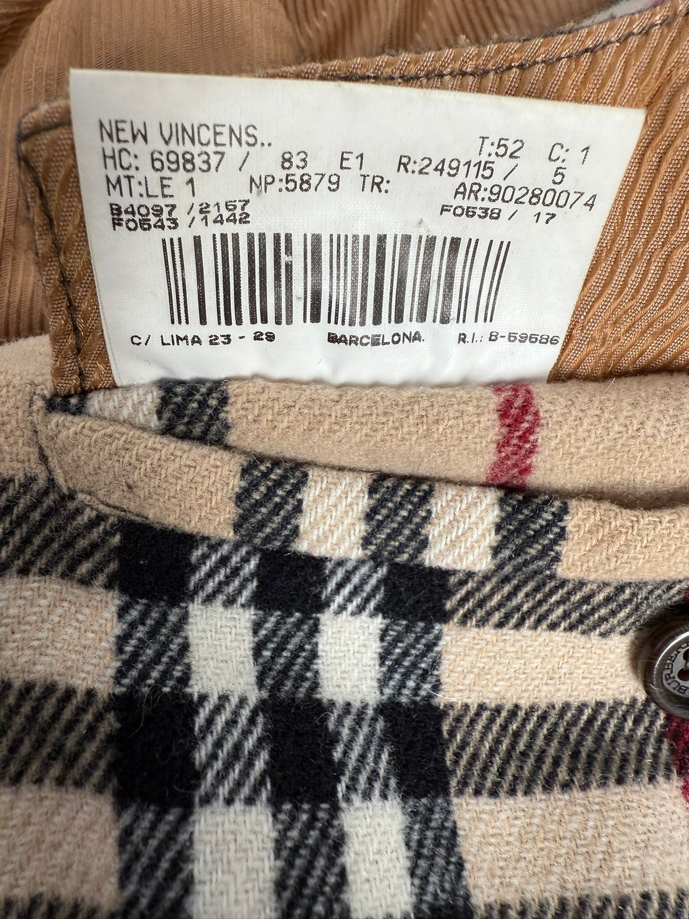 Abrigo Burberry (L)