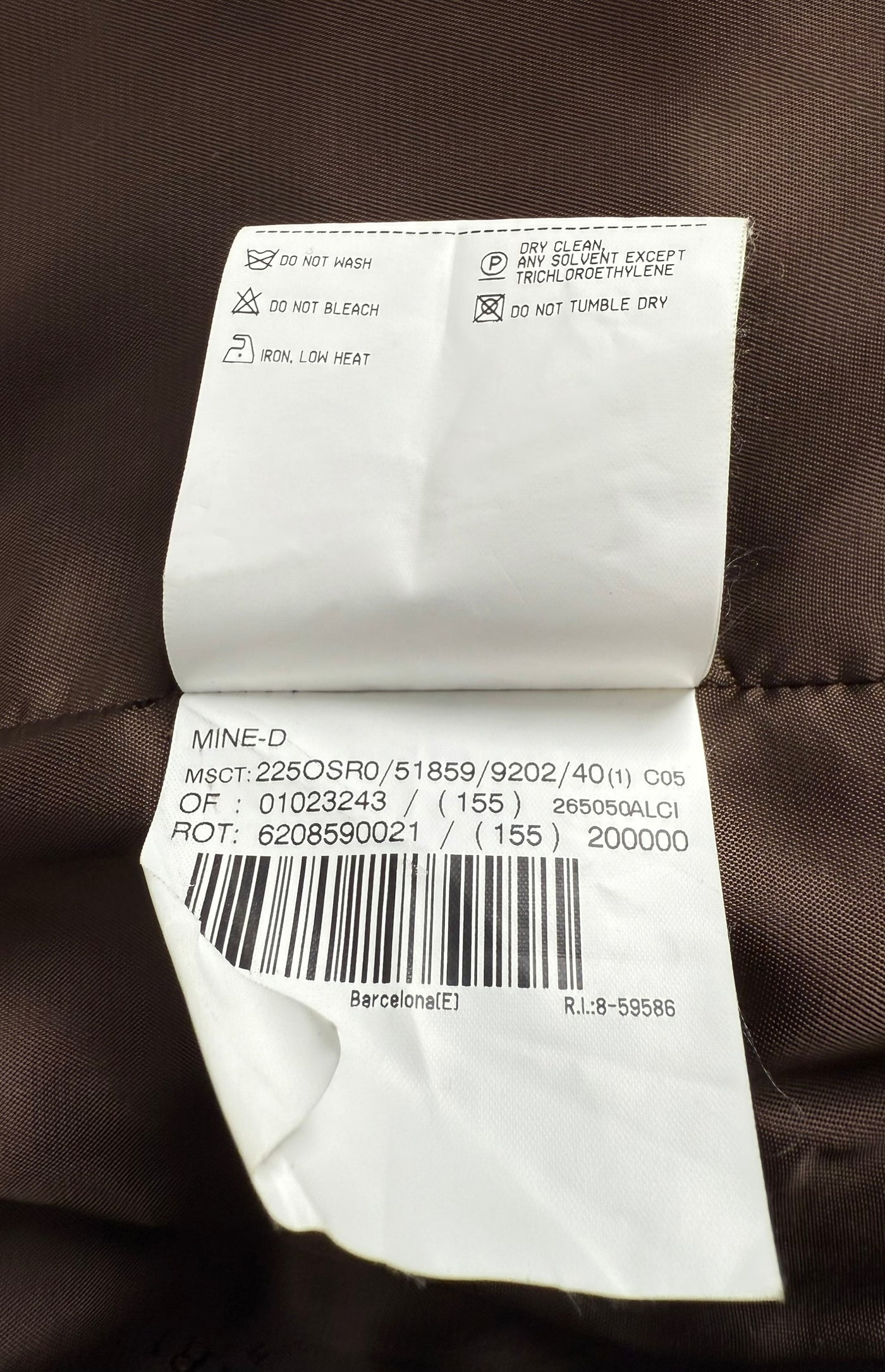 Abrigo Burberry (S)