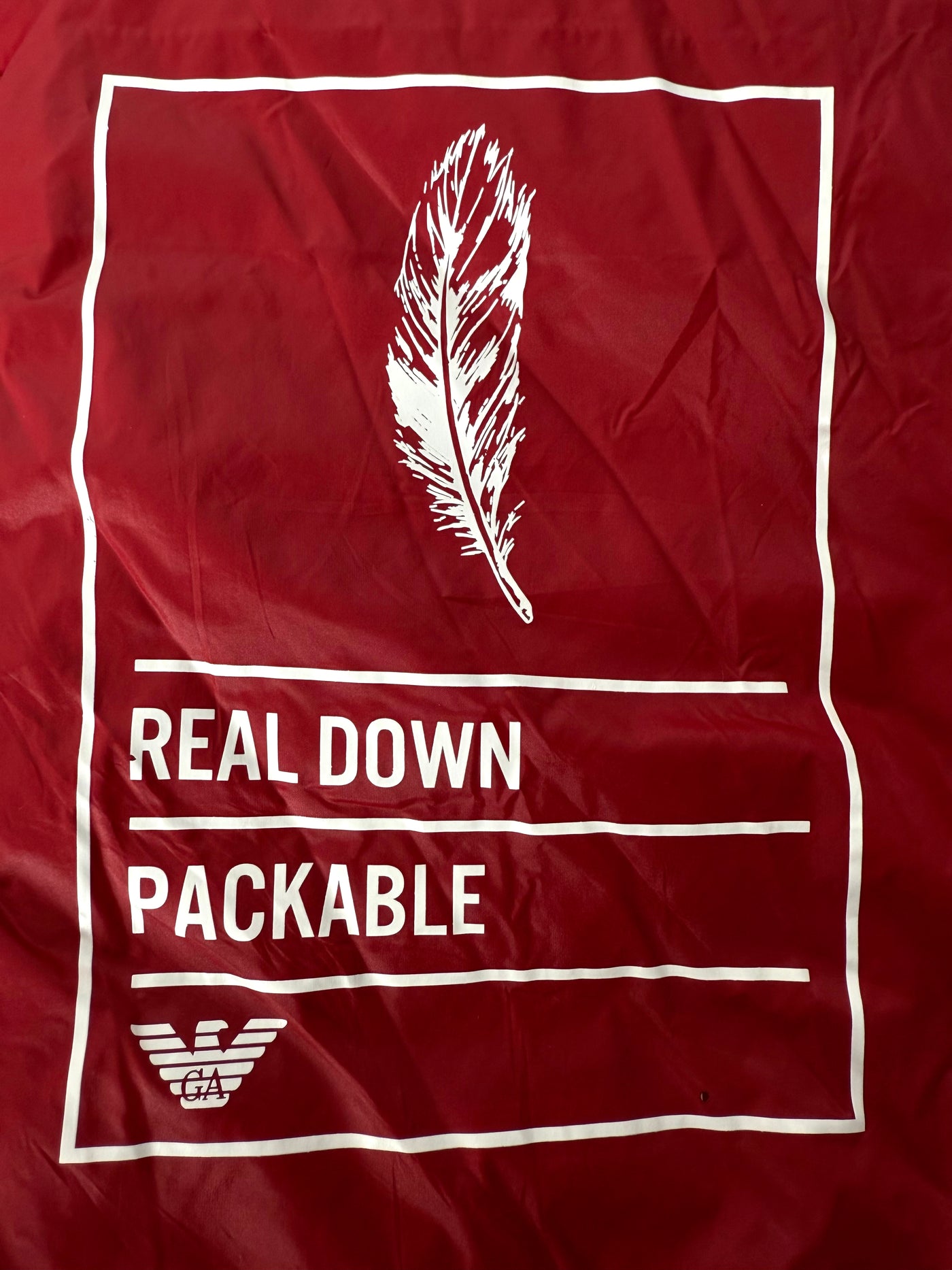 Chaleco de plumas Armani (S)