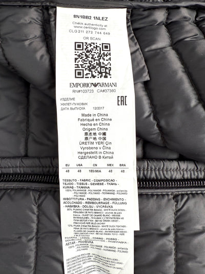 Chaleco de plumas Armani (S)