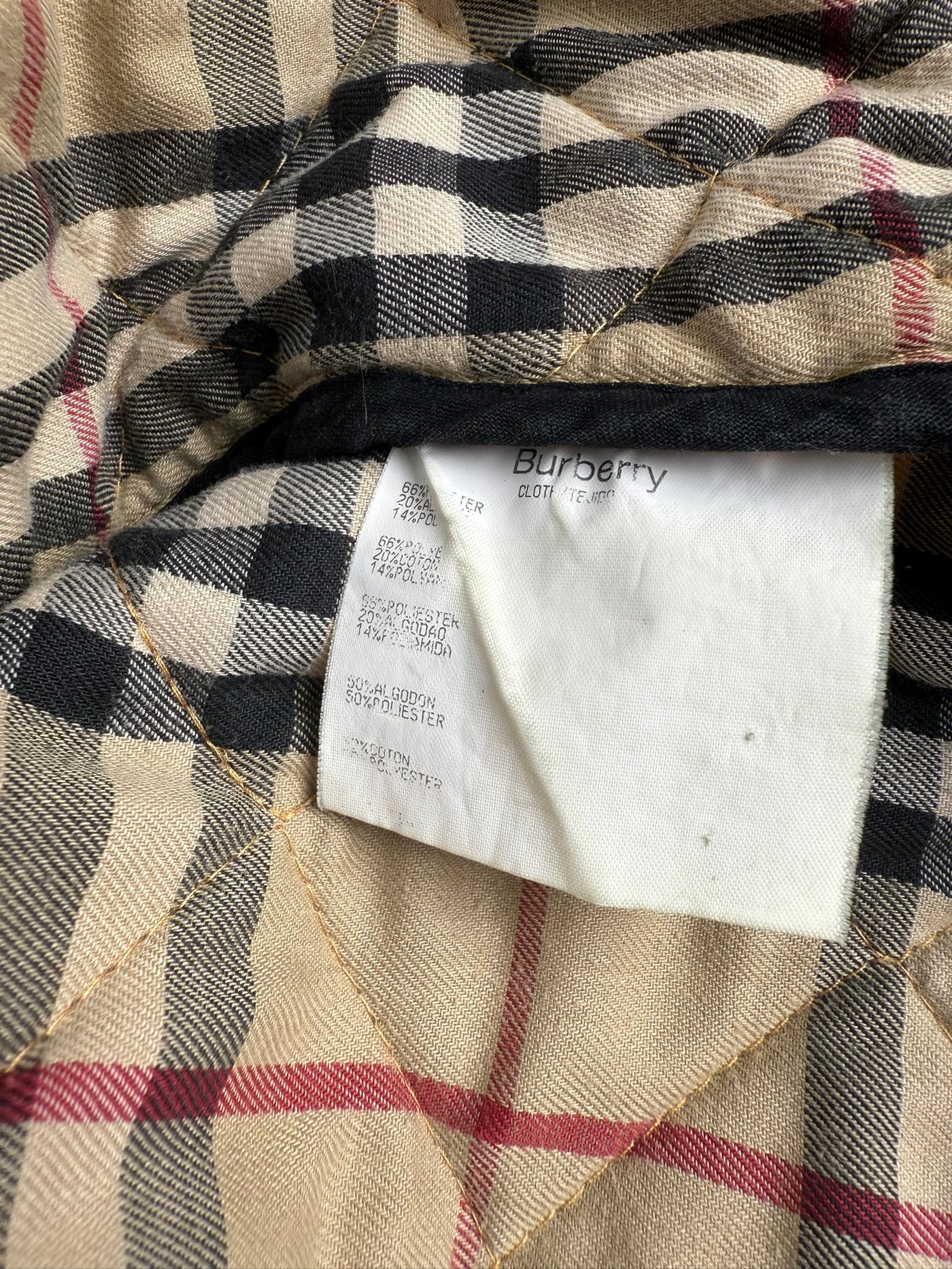 Abrigo Burberry (XL)