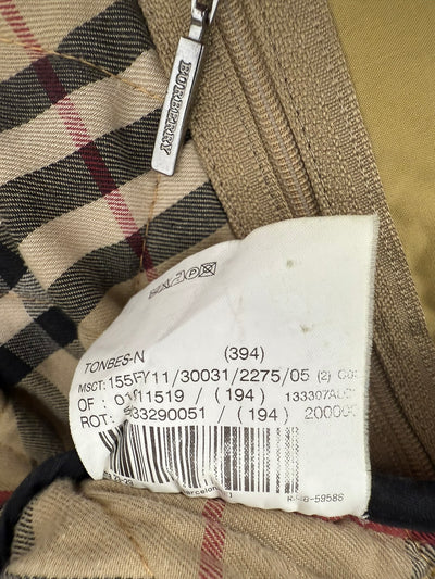 Abrigo Burberry (XL)