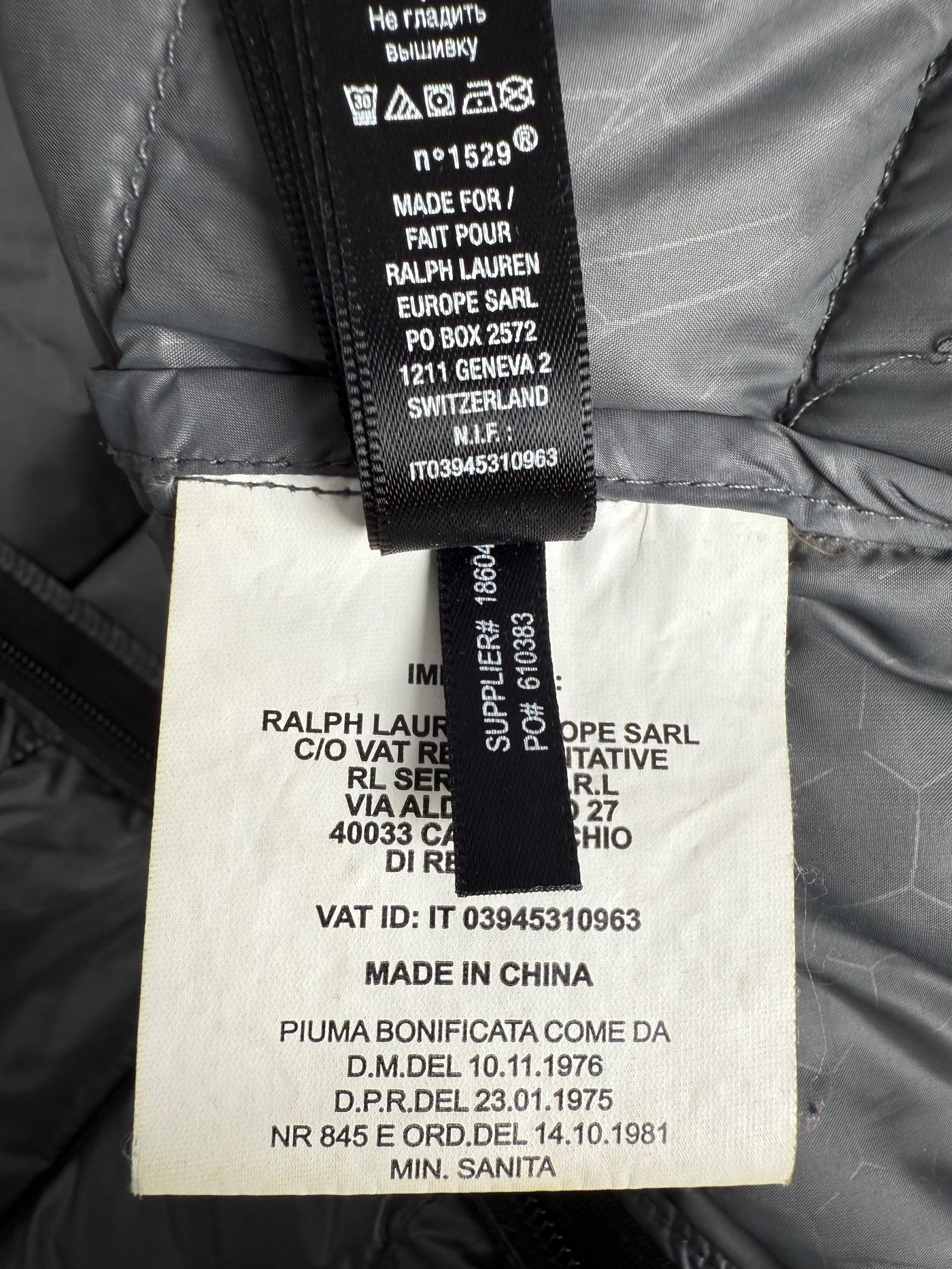 Cazadora de plumas Ralph Lauren (S)