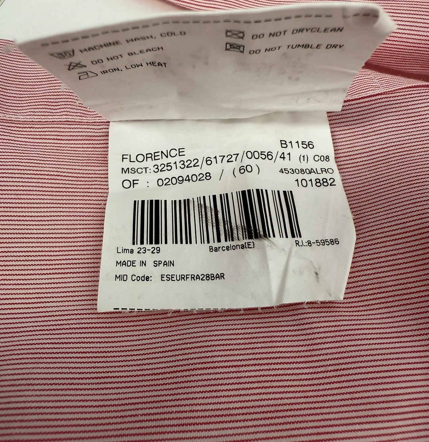Camisa Burberry (L)