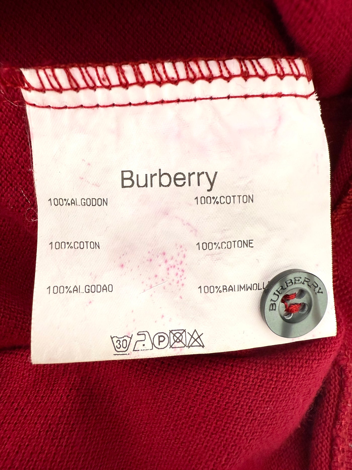 Polo Burberry (XXL)