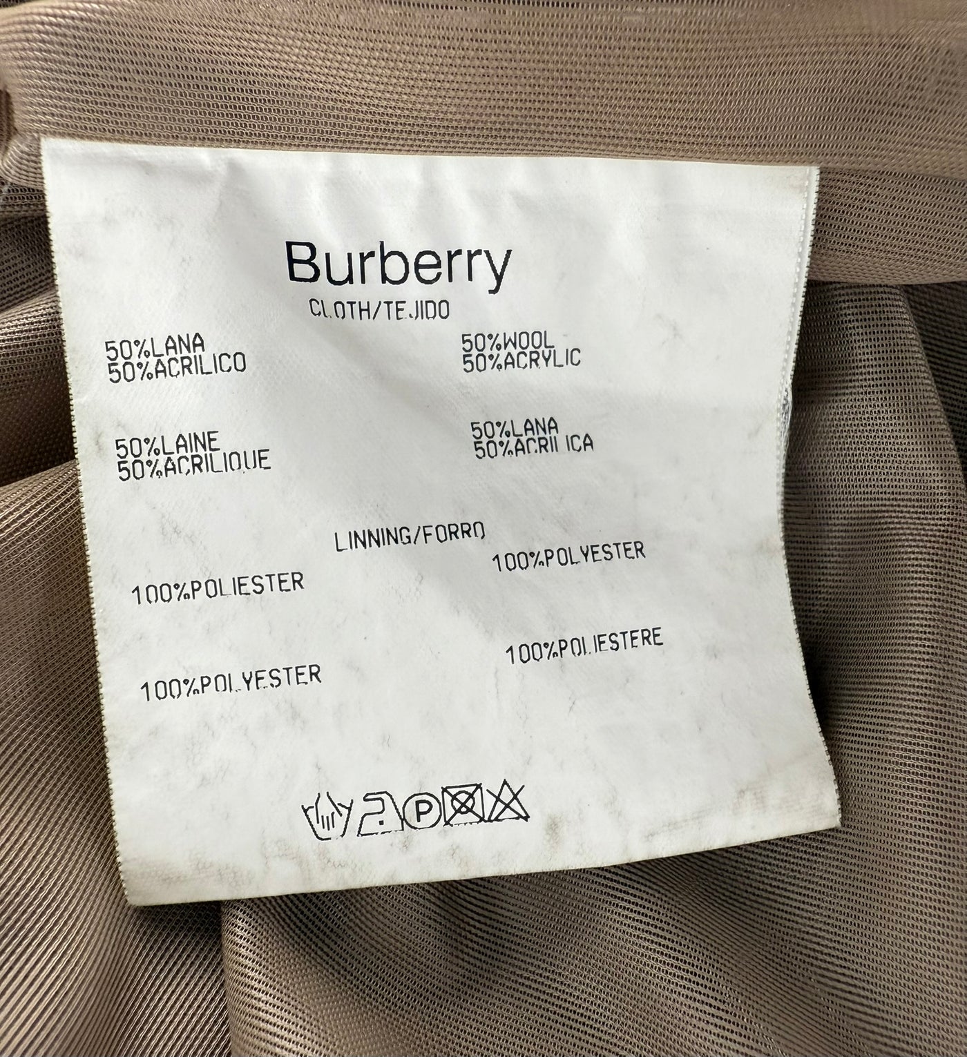 Vestido Burberry (M)