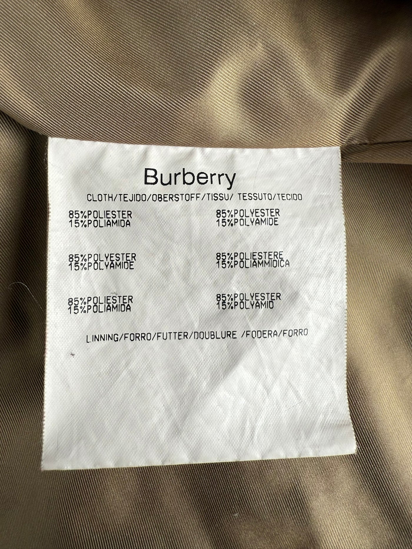 Cazadora Burberry (L)