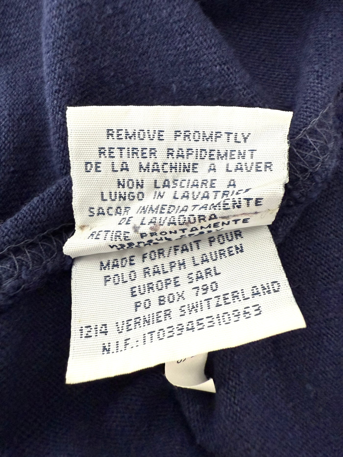 Polo de manga larga Ralph Lauren (M)