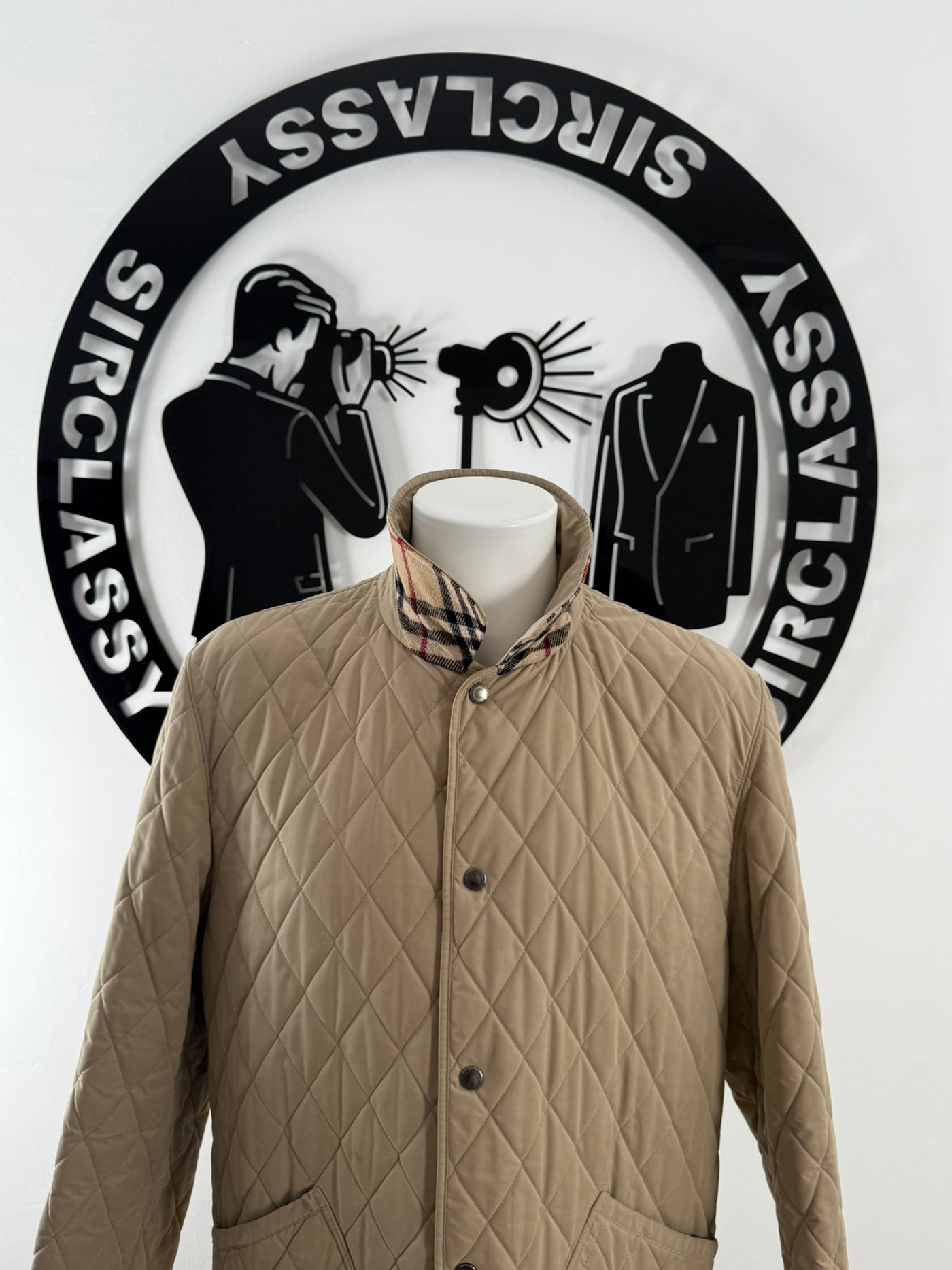 Abrigo Burberry (M)