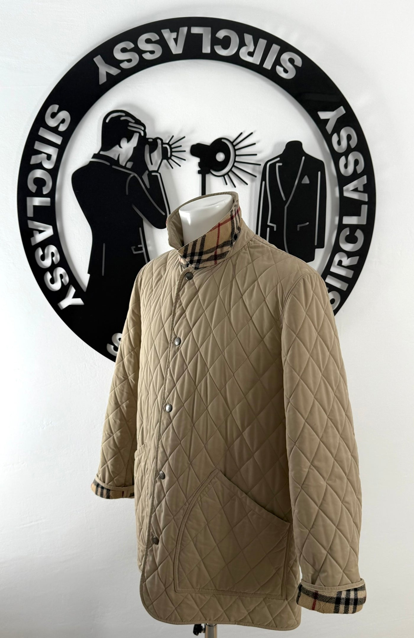 Abrigo Burberry (M)
