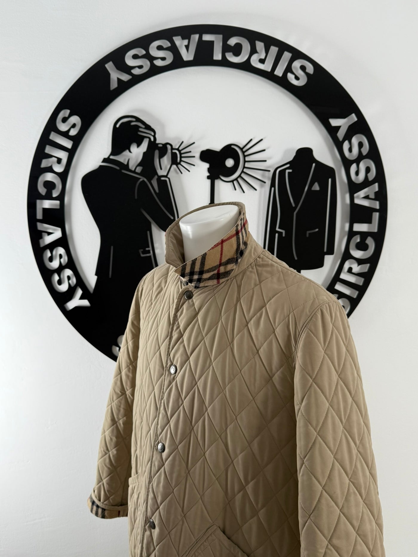 Abrigo Burberry (M)