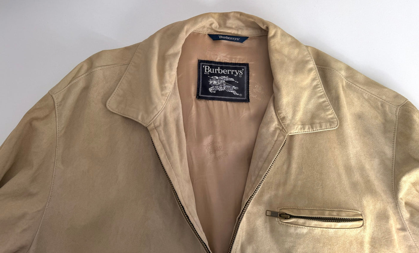 Cazadora de piel Burberry (M)