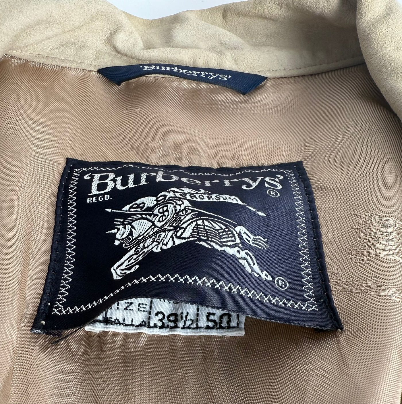 Cazadora de piel Burberry (M)