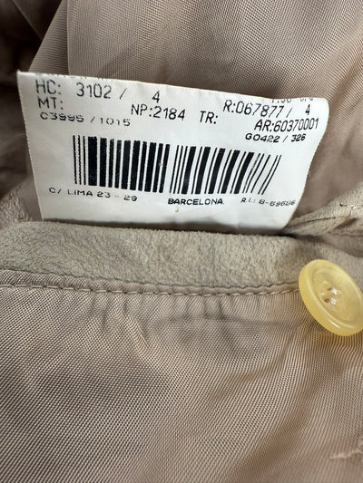 Cazadora de piel Burberry (M)